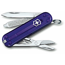 Ніж Victorinox Classic SD Colors Persian Indigo Vx0.6223.T29G 58 мм/7 функцій/фіол.прозор.