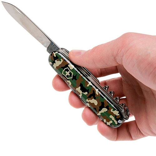 Ніж Victorinox Climber 91мм/14функ/камуфляжний