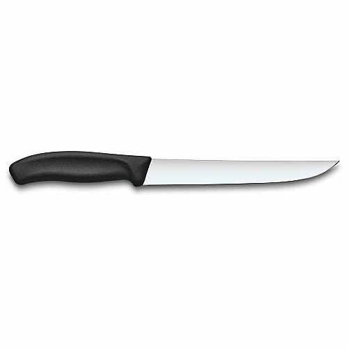 Кухонний ніж Victorinox SwissClassic Carving, 18 см, з чорн. ручкою, блістер