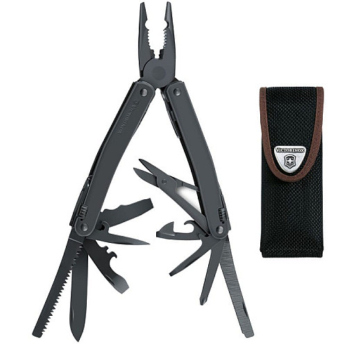 Мультитул Victorinox Swisstool Spirit XBS 105 мм/23 функ + черный нейлоновый чехол
