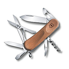 Ніж Victorinox EvoWood 14 85мм/12функ/горіх