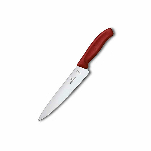 Кухонний ніж Victorinox SwissClassic Carving, 19 см, з черв. ручкою, блістер