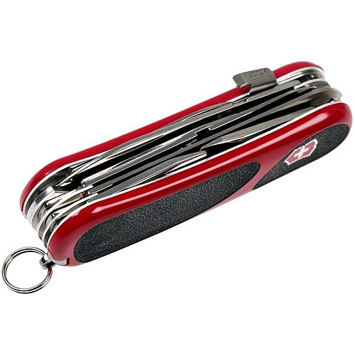 Нож Victorinox EvoGrip S17 85мм/15функ/красно-черный
