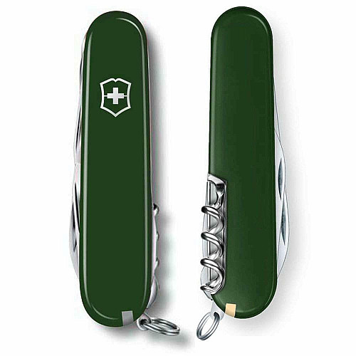 Нож Victorinox Huntsman 91мм/15функ/зеленый