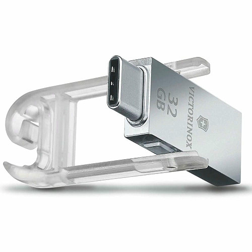 Нож Victorinox Midnite Manager@work 58 мм/11 функций/USB 3.0/3.1 32 Гб/прозрачный.