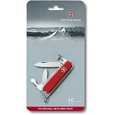 Нож Victorinox Recruit 84мм/10функ/красный, блистер
