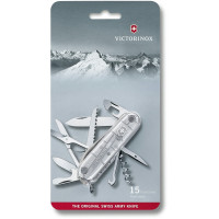 Нож Victorinox Huntsman 91мм/15функ/серебристый, блистер
