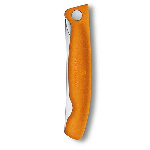 Кухонный нож Victorinox SwissClassic Foldable Paring, 11 см, из помар. ручкой, блистер
