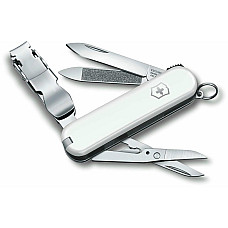 Ніж Victorinox NailClip 580 лезо 65мм/8функ/білий