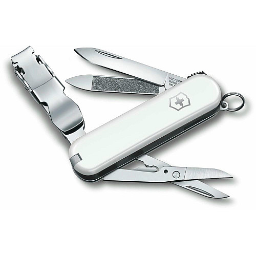 Ніж Victorinox NailClip 580 лезо 65мм/8функ/білий