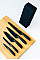 Кухонний ніж для томатів Fiskars Edge Black 13 см (1003092)