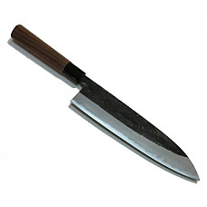 Ніж кухонний Gyuto (ШЕФ) 210 мм лезо, Aogami #2, HONMAMON (4573200701528)