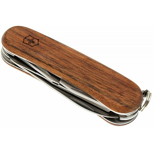 Ніж Victorinox EvoWood 14 85мм/12функ/горіх