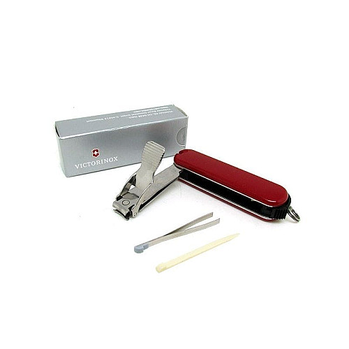 Ніж Victorinox NailClip 582 65мм/4функ/червоний