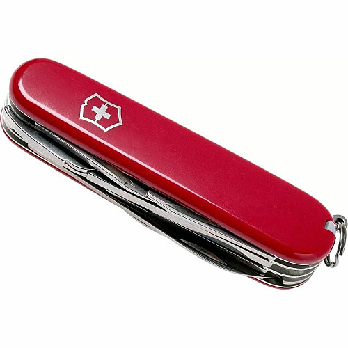 Ніж Victorinox Deluxe Tinker 91мм/17функ/червоний