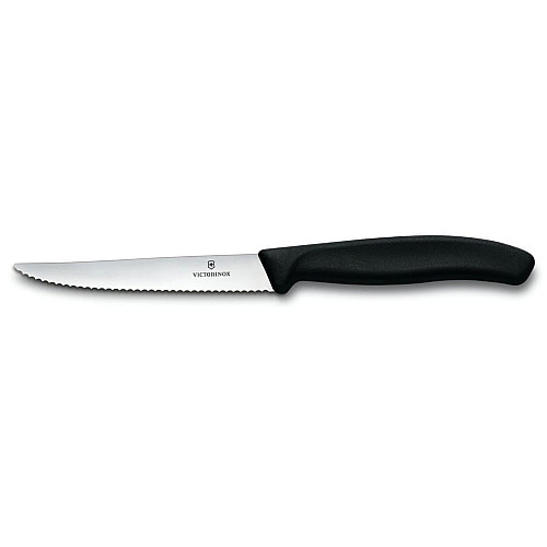 Кухонный нож Victorinox SwissClassic Steak Vx6.7233.20, 11 см, с черн. ручкой