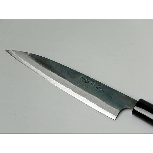 Нож кухонный Paring 150 мм лезвие,64HRC AOGAMI SUPER 3 слоя. HONMAMON (4573200702495)