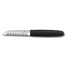 Нож Victorinox Decorating, 8,5 см, черный. ручкой