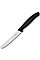 Кухонный нож Victorinox SwissClassic Tomato&Table, 11 см, черный. ручкой