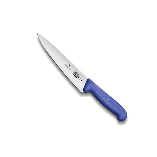 Кухонний ніж Victorinox Fibrox Carving, 19 см, із син. ручкою