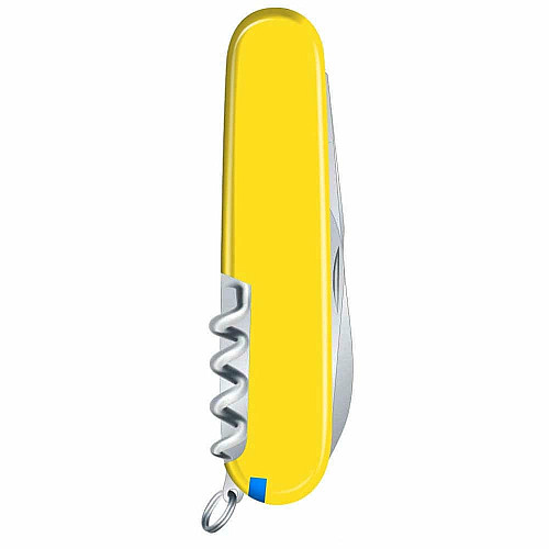 Нож Victorinox Waiter Ukraine 84мм/9функ/сине-желтый