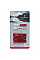 Набір Victorinox Swisscard 82х54х4мм/10функ/прозорий червоний, блістер