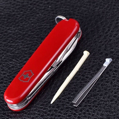 Ніж Victorinox Sportsman 84мм/13функ/червоний, блістер