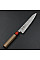 Нож кухонный Paring 150 мм лезвие, SG2, Damascus 33, 64HRC, ручка - орех,TANAKA, HONMAMON (4573200705175) Япония