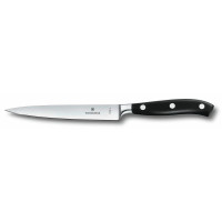 Кухонний ніж Victorinox Grand Maitre Carving, 15 см, з чорн. ручкою, в подарунковому пакуванні