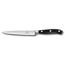 Кухонний ніж Victorinox Grand Maitre Carving, 15 см, з чорн. ручкою, в подарунковому пакуванні
