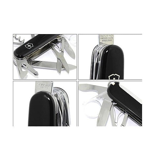 Нож Victorinox Explorer 91мм/16функ/черный