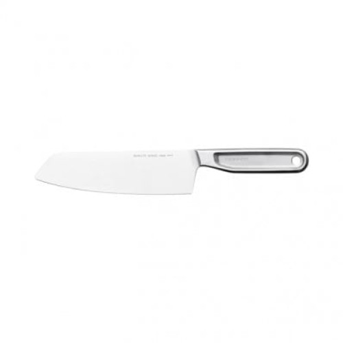 Ніж Santoku Fiskars All Steel, 17 см, сріблястий (1062884)