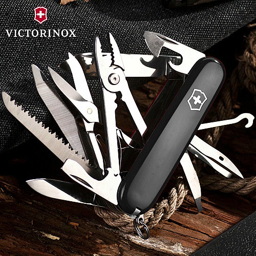 Ніж Victorinox Handyman 91мм/24функ/чорний