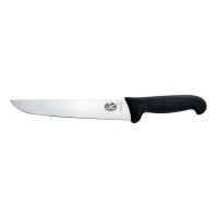 Кухонний ніж Victorinox Fibrox Butcher, 23 см, з чорн. ручкою