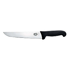Кухонний ніж Victorinox Fibrox Butcher, 23 см, з чорн. ручкою