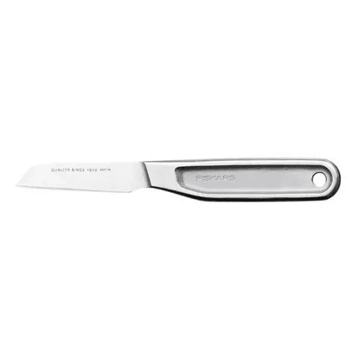 Ніж для овочів Fiskars All Steel, 7 см, сріблястий (1062889)