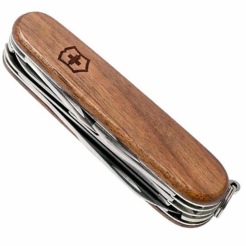 Нож Victorinox Huntsman Wood 91мм/13функ/орех