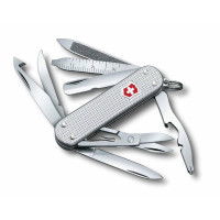 Ніж Victorinox Minichamp Alox 58мм/15функ/рифл/сріблястий