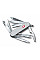 Нож Victorinox Minichamp Alox 58мм/15функ/рифл/серебристый