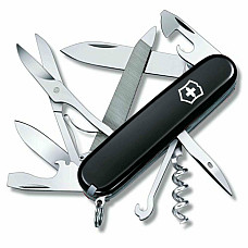 Нож Victorinox Mountaineer 91мм/18функ/черный