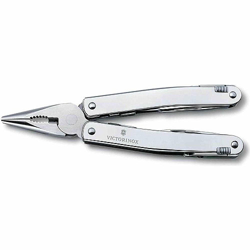 Мультитул Victorinox Swisstool Spirit X Plus 105мм/35функ + черный нейлоновый чехол