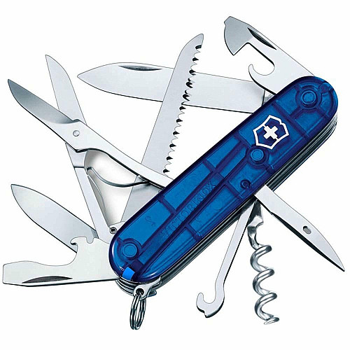 Нож Victorinox Huntsman Ukraine 91мм/15функ/проз.сине-желтый
