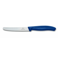 Кухонний ніж Victorinox SwissClassic Tomato&Sausage Vx6.7832, 11 см, із син. ручкою