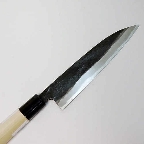 Нож кухонный Hanakumagawa Kurouchi, Shirogami steel #2, 165 мм (4580149741096)