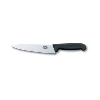 Кухонний ніж Victorinox Fibrox Kitchen, 15 см, з чорн. ручкою