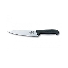 Кухонний ніж Victorinox Fibrox Kitchen, 15 см, з чорн. ручкою