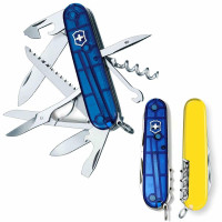 Ніж Victorinox Huntsman Ukraine 91мм/15функ/проз.синьо-жовтий