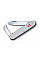 Ніж Victorinox Swiss Army 2 93мм/2функ/рифл/сріблястий