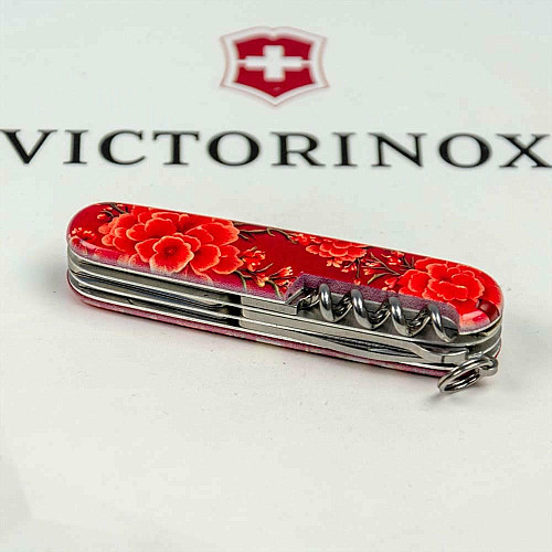 Нож Victorinox Climber Zodiac 91мм/14функ/Китайский красный дракон/красный
