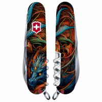 Нож Victorinox Climber Zodiac 91мм/14функ/Сапфировый дракон/разноцветный